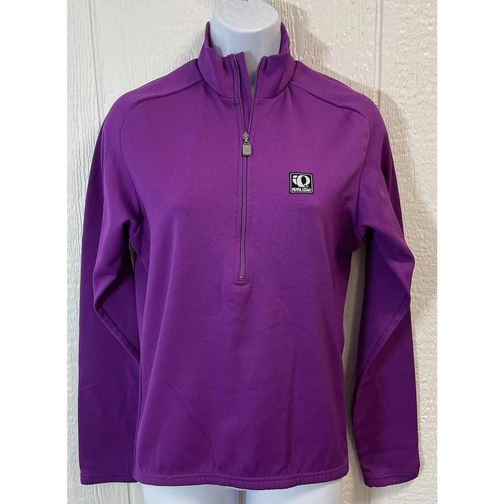 PEARL IZUMI Jersey women's size SMALL bike cycling 1/4 zip long sleeve (tt3)